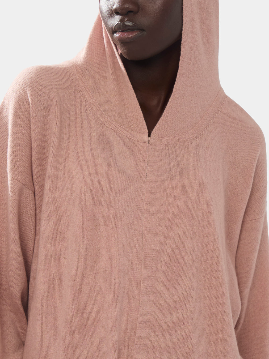 Cashmere Hooded Robe