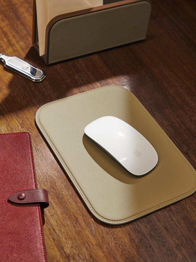 Giobagnara x Poltrona Frau - Leather Mouse Pad -  - ABASK