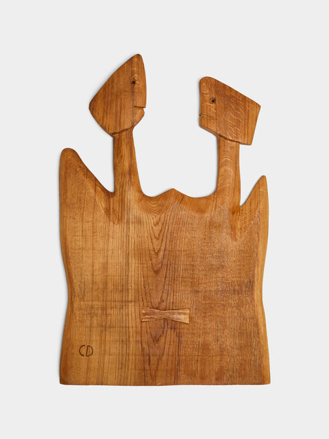 Eliot Daguet - Hand-Carved Oak Serving Board -  - ABASK - 