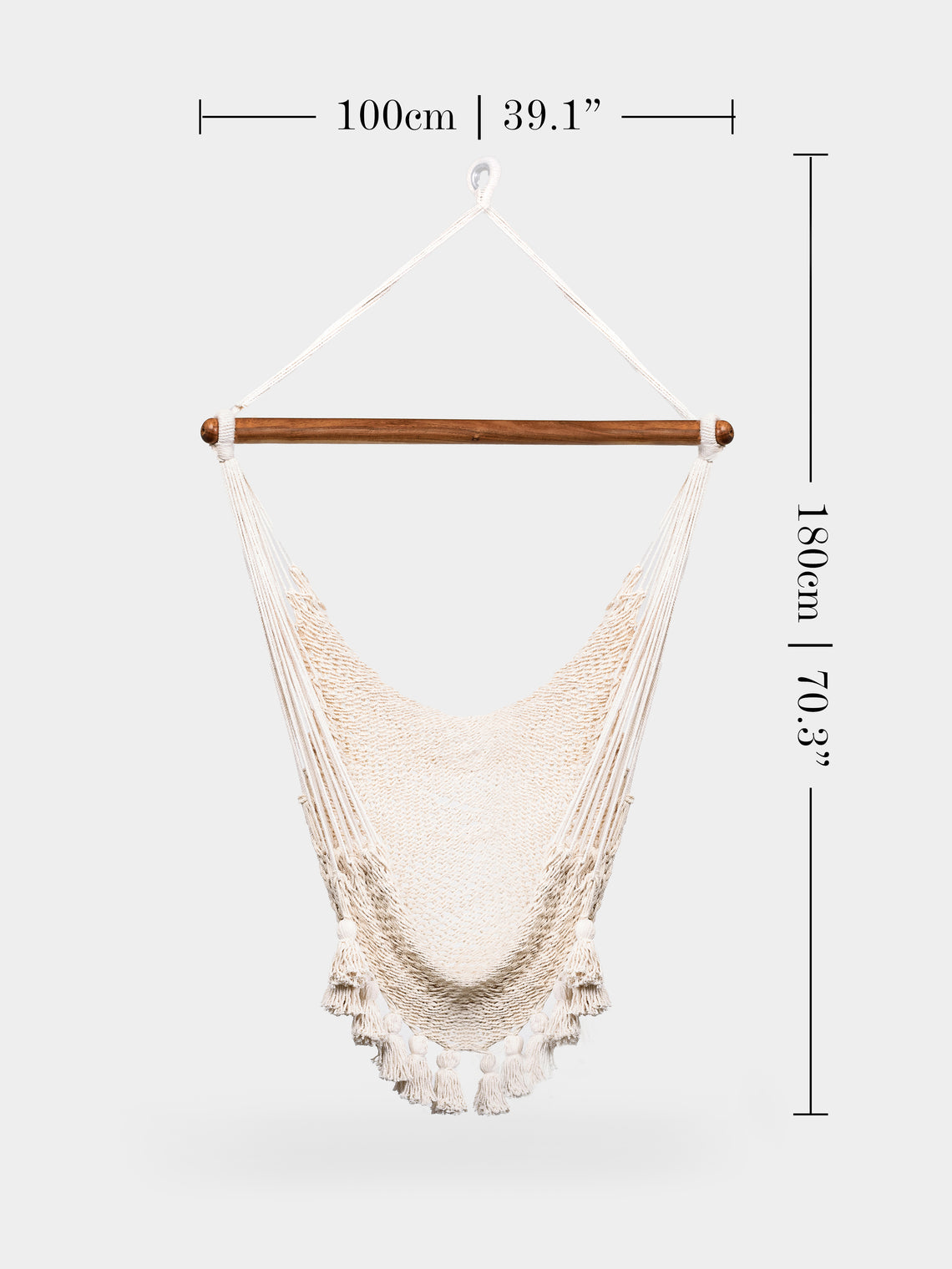 Nicaragua Artisans - Boho Handwoven Cotton Swing -  - ABASK