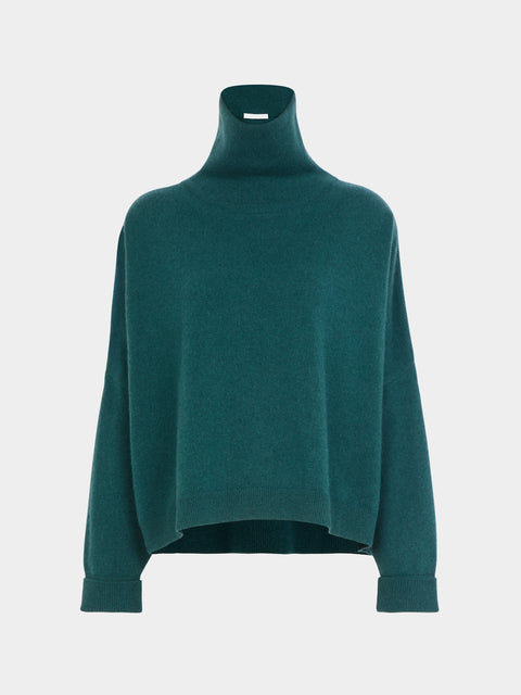 Dusan - Chunky Cashmere T- Neck Sweater  | Size: S -  - ABASK - 