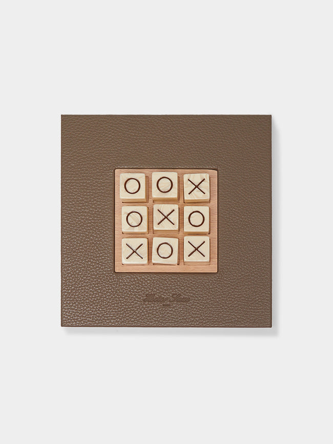 Hector Saxe - Leather Tic Tac Toe Set -  - ABASK