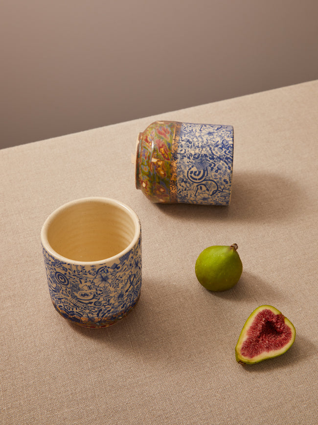 The Village Potter x Roberto Lugo - Edition 110 and 123 Ceramic Cups (Set of 2) -  - ABASK