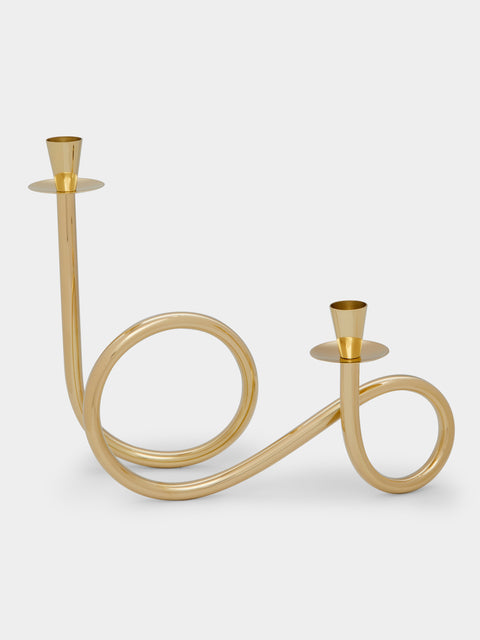 De Vecchi - T8 Brass Candle Holder -  - ABASK - 