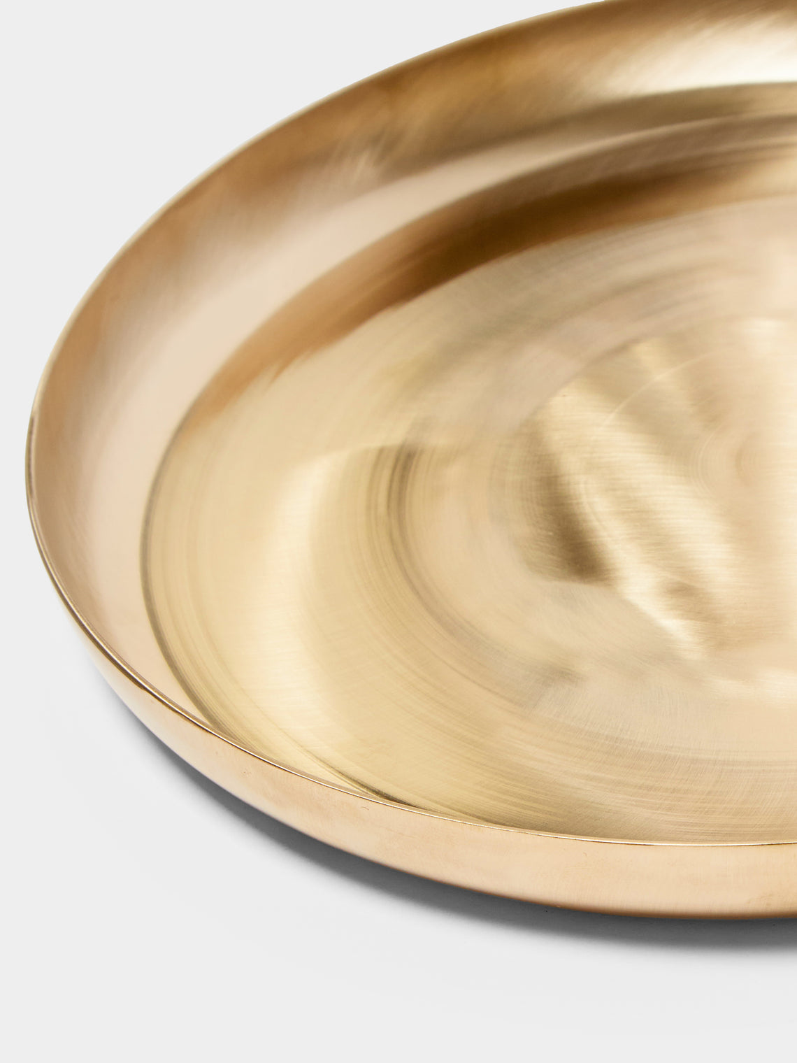 Jong Duk Lee - Bangjia Brass Round Tray -  - ABASK