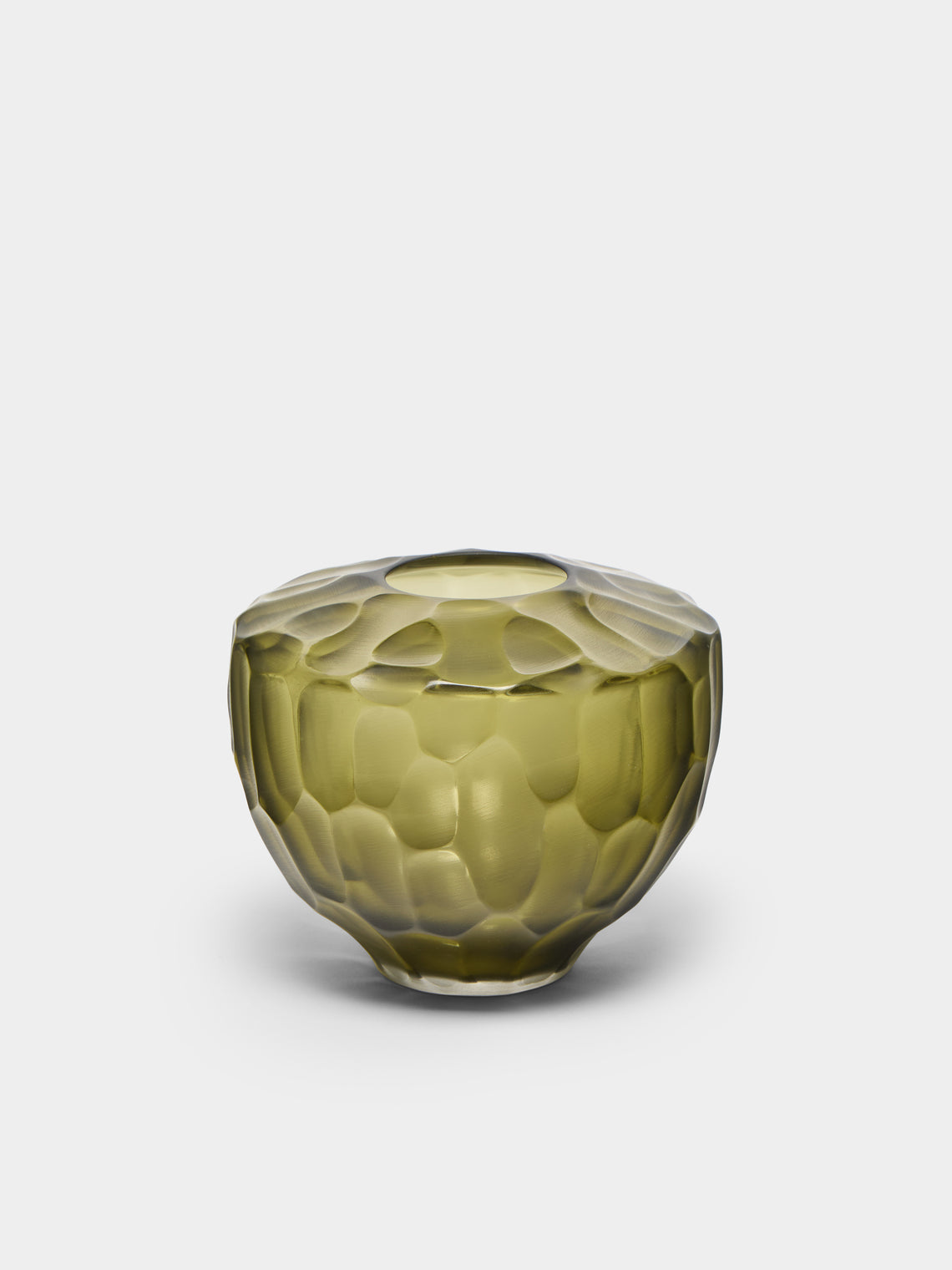 Micheluzzi Glass - Goccia Bamboo Hand-Blown Murano Glass Small Vase -  - ABASK - 