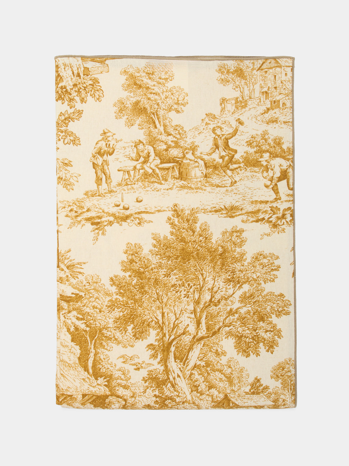 Borgo delle Tovaglie - Toile de Jours Linen Large Rectangular Tablecloth -  - ABASK - 