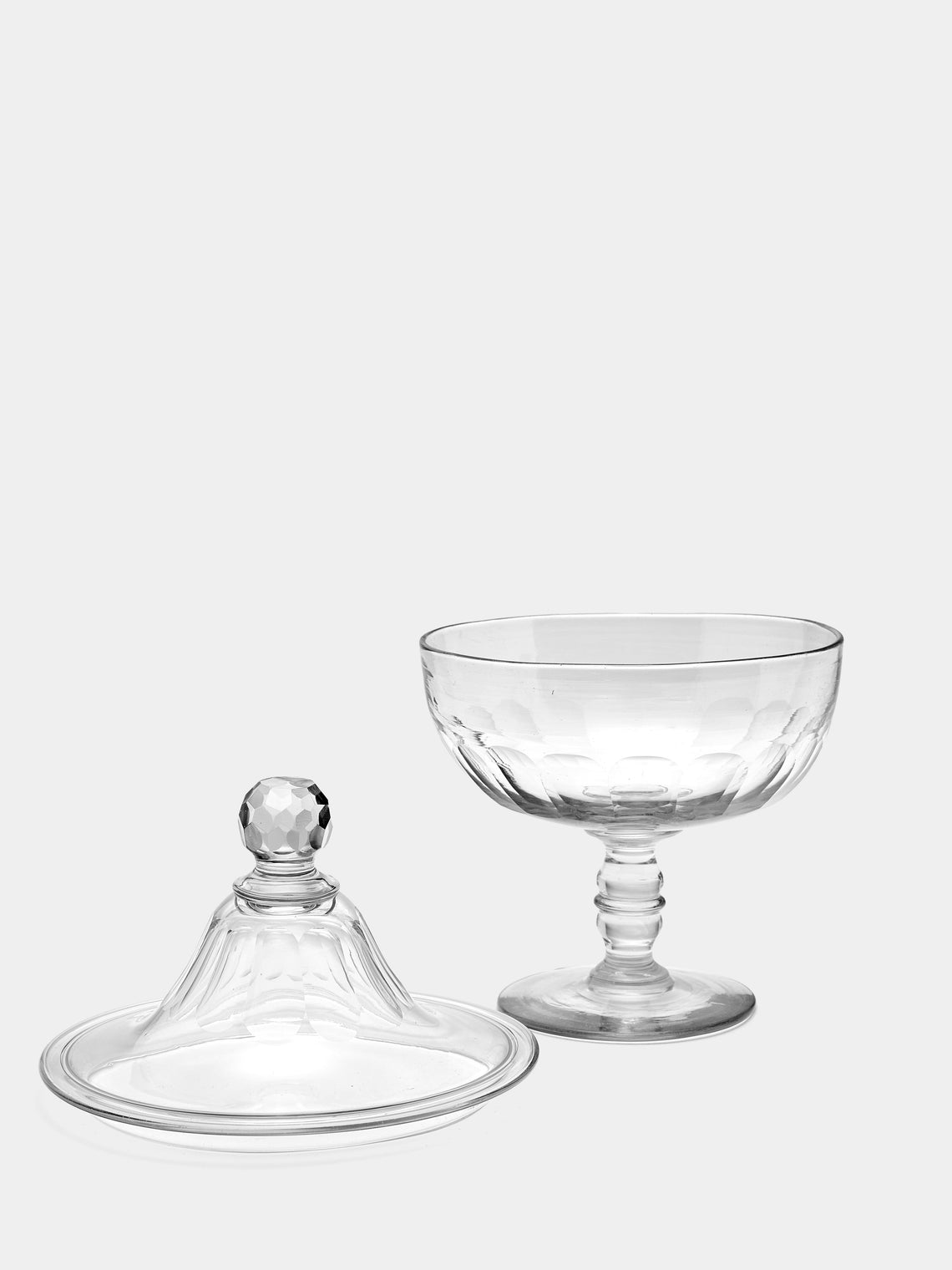 Antique and Vintage - 19th-Century Crystal Candy Dish -  - ABASK