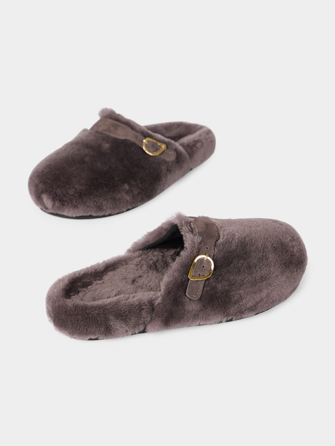 Ancient Greek Sandals - Vasilitsa Suede Slippers | Size: 39 -  - ABASK