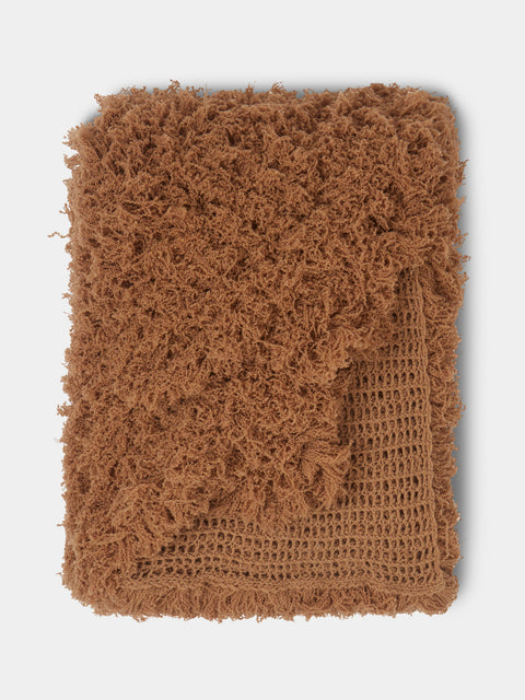 Ryan Roche - Furry Cashmere Blanket | One Size -  - ABASK - 