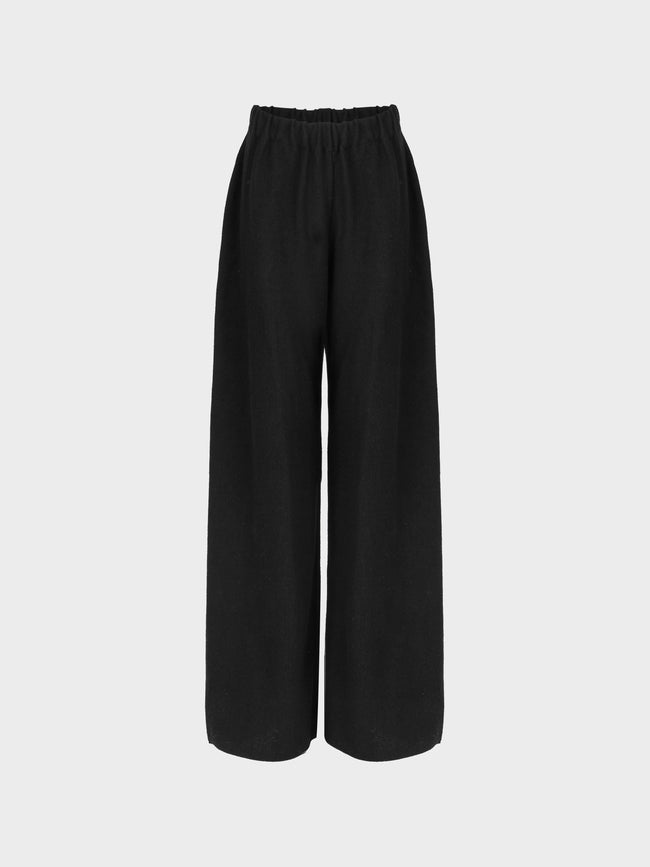 Dusan - Knitted Trousers -  - ABASK - 