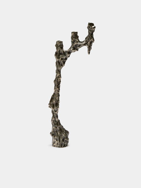 William Guillon - Omnia Vanitas Hand-Sculpted Bronze Candelabra -  - ABASK - 