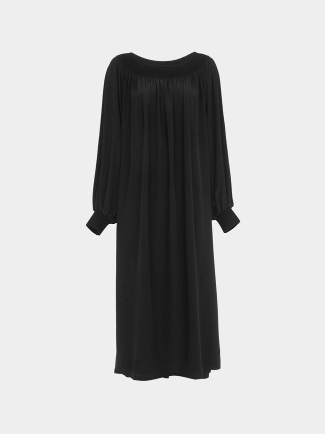 Ryan Roche - Silk and Cashmere Long Dress | Size: S -  - ABASK - 