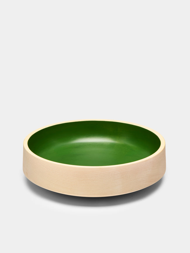 Marisa Klaster - Hand-Painted Wood Salad Bowl -  - ABASK - 