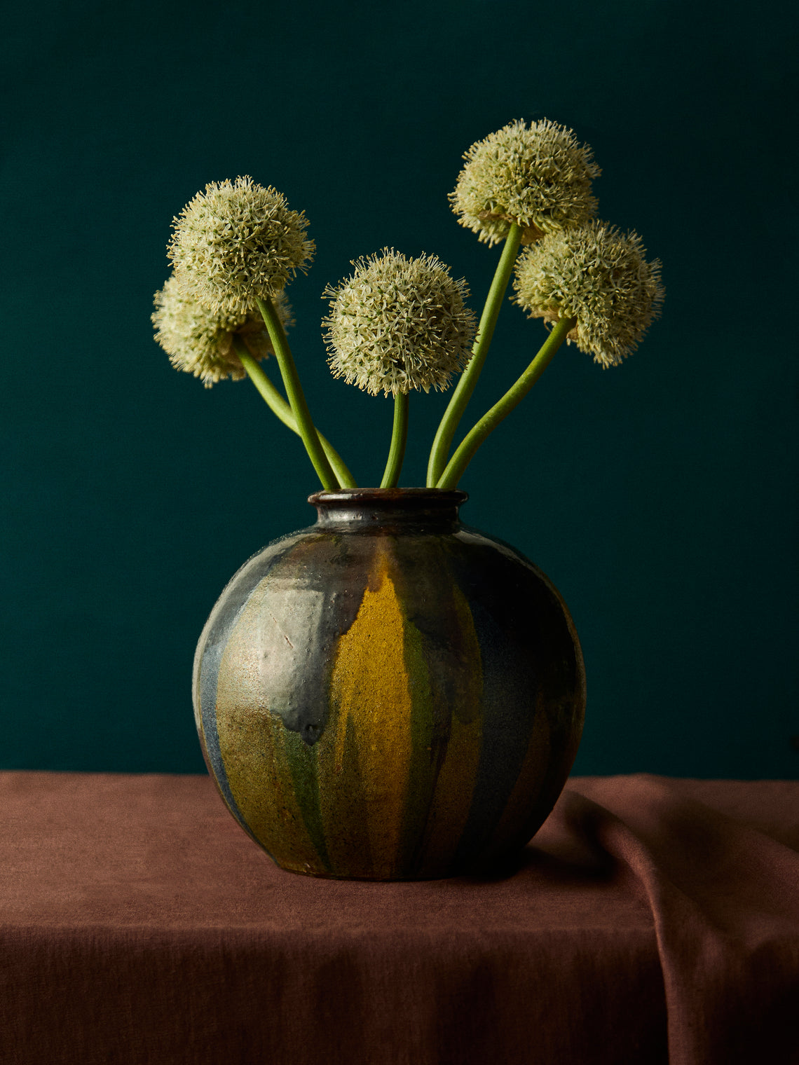 Antique and Vintage - 1950s French Ceramic Vase -  - ABASK