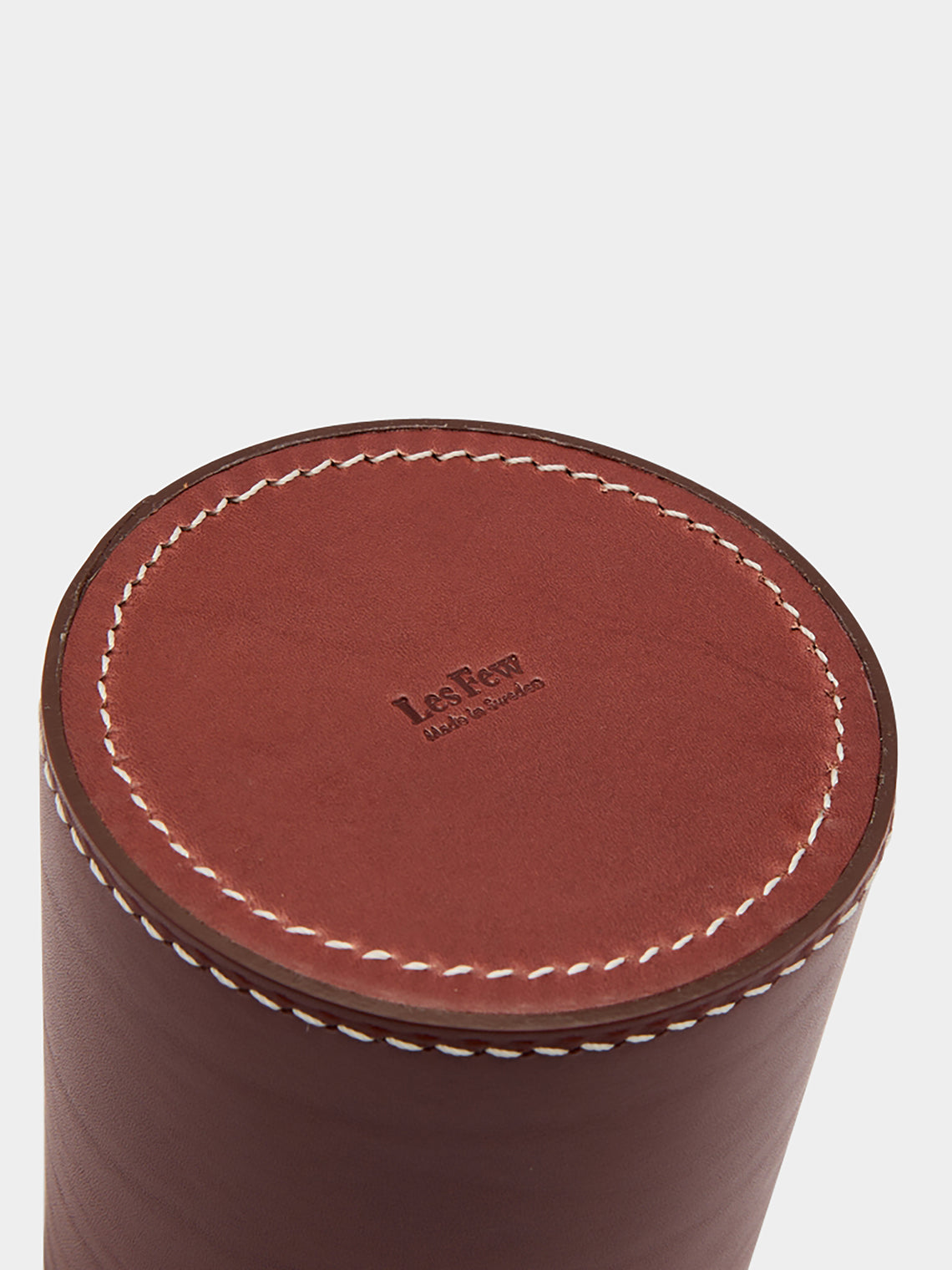 Les Few - Mell Leather and Wood Extra Large Box -  - ABASK