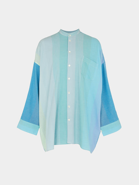 Marrakshi Life - The Oversized Nero-Collar Shirt | Size: S -  - ABASK - 