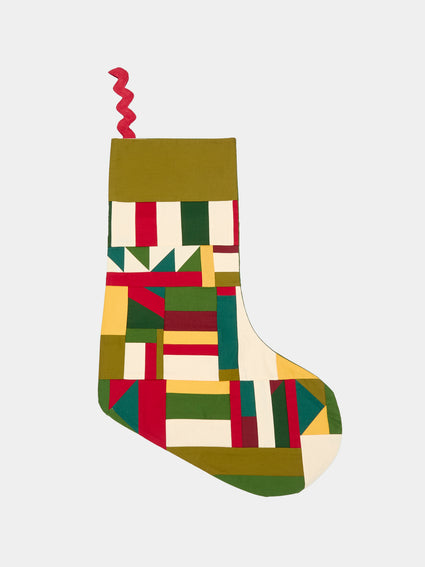 Kate Owen - Patchwork Cotton Stocking -  - ABASK - [thumbnail]