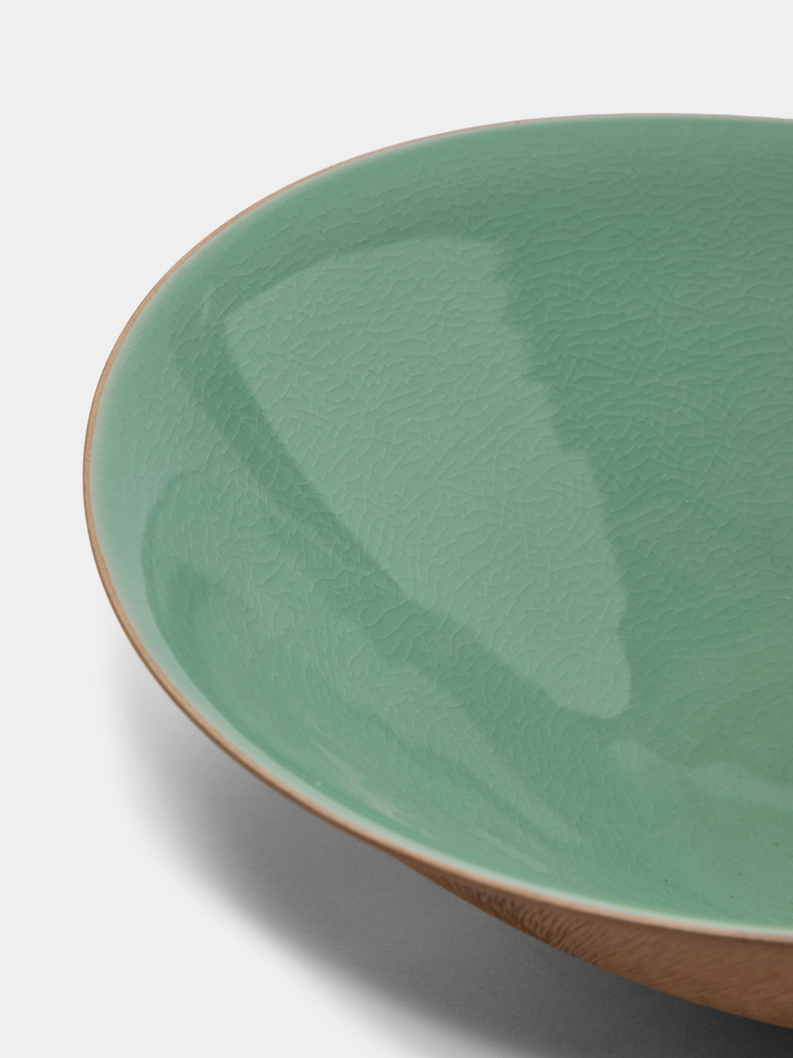 Kim Pan-ki - Comb Pattern Celadon Bowl -  - ABASK