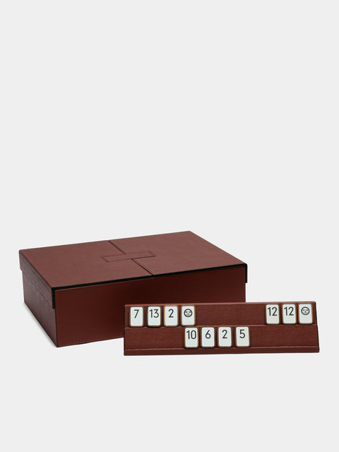 Giobagnara - Leather Rummikub Set -  - ABASK - 