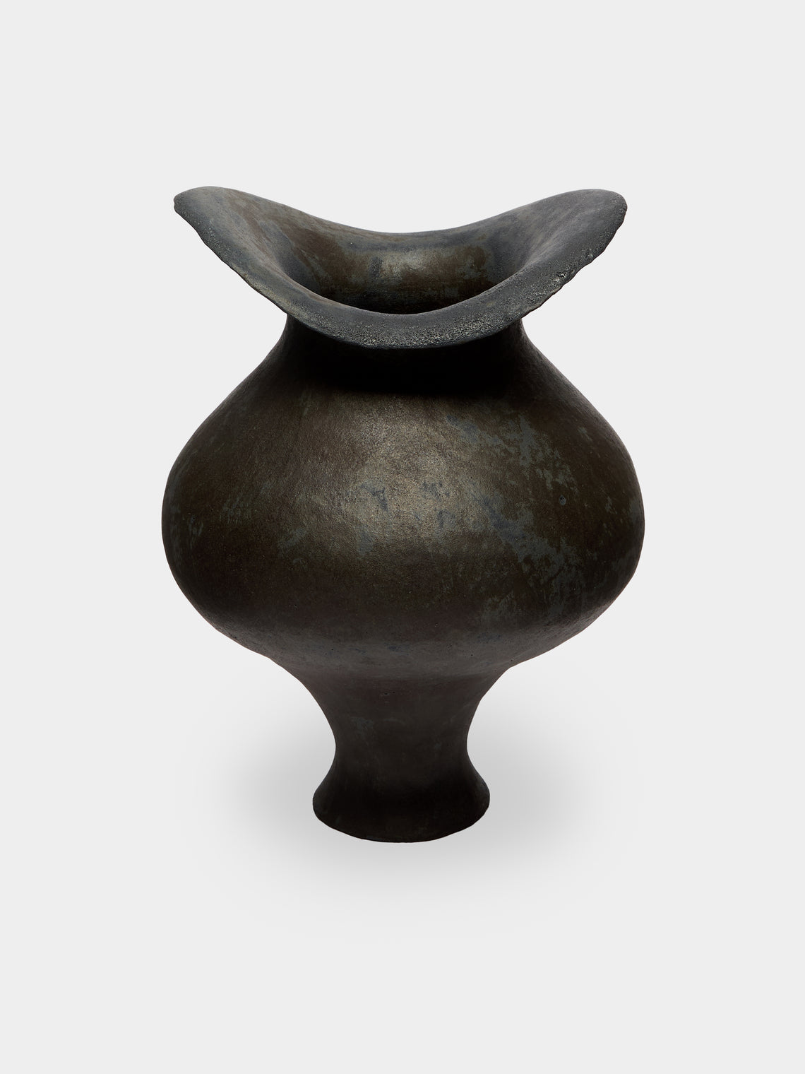 By Raffaella - Aida Hand-Coiled Stoneware Vase -  - ABASK - 