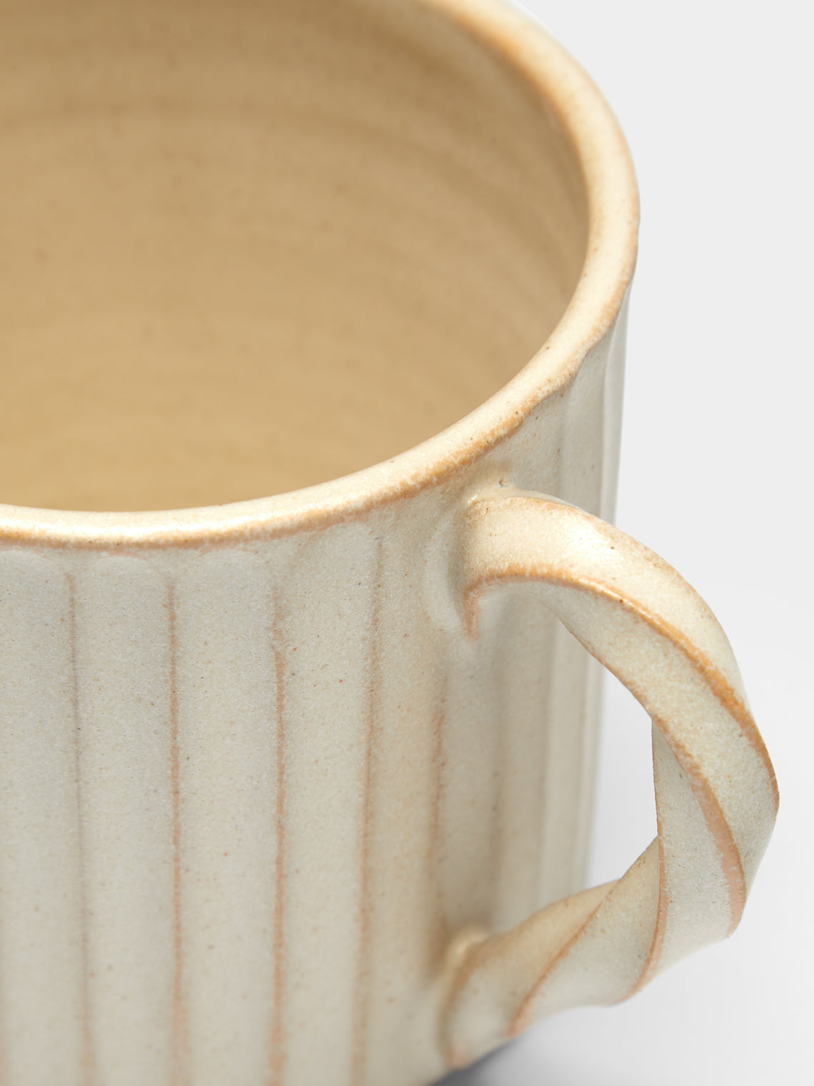 Robynn Storgaard - Twisted Ceramic Ribbed Mug -  - ABASK