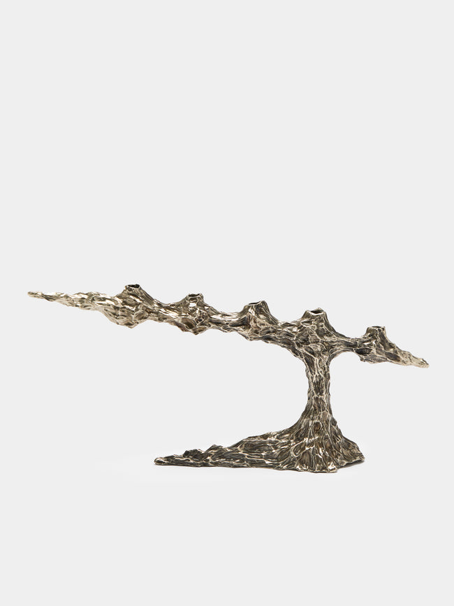 William Guillon - Omnia Vanitas Hand-Sculpted Bronze Candelabra -  - ABASK - 