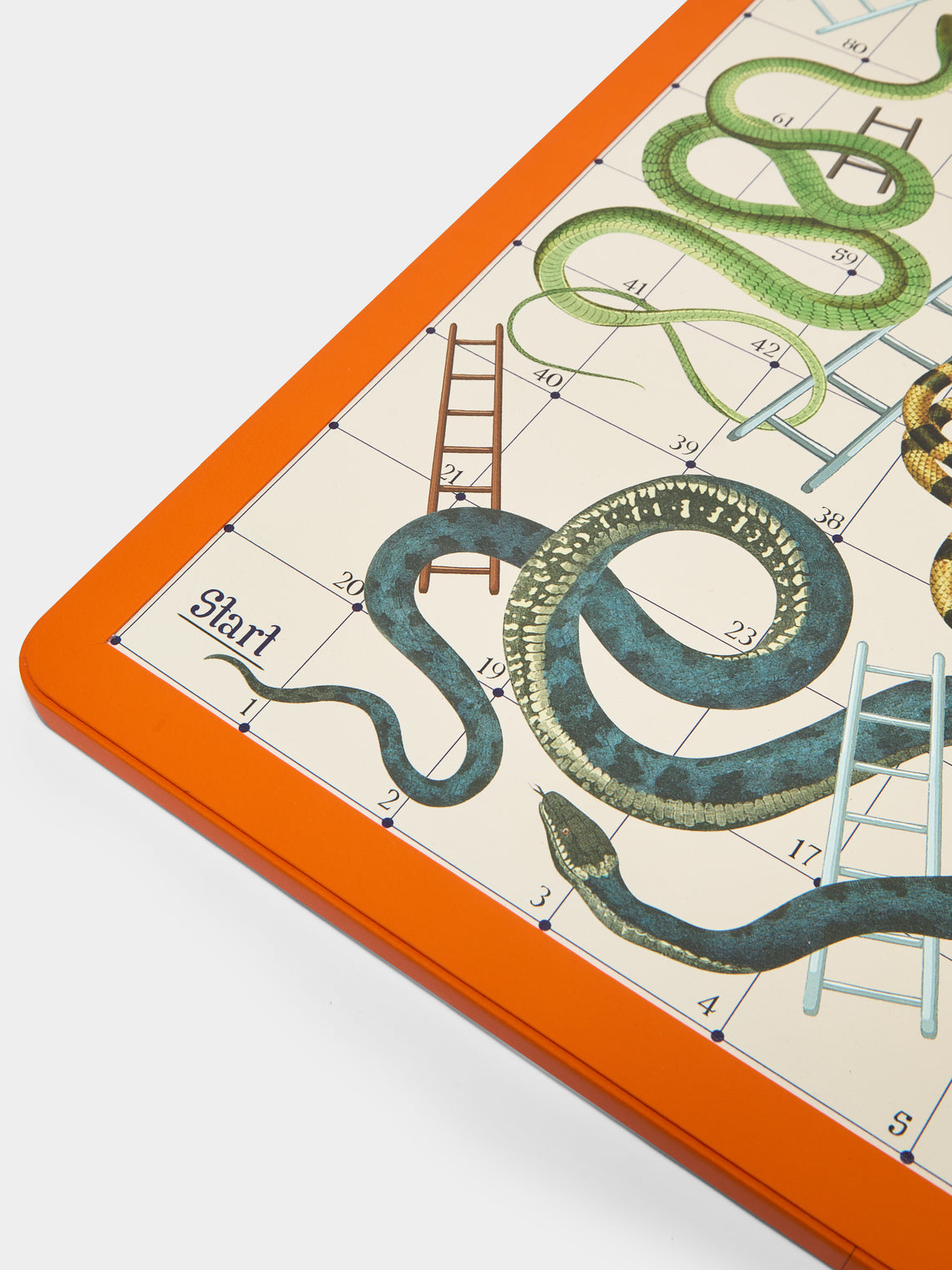 William & Son - Leather Snakes & Ladders and Ludo Games Compendium -  - ABASK