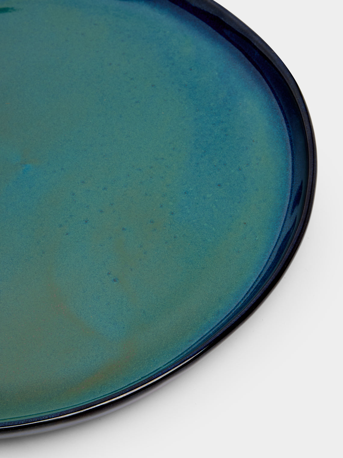 Mervyn Gers Ceramics - Hand-Glazed Ceramic Round Platter -  - ABASK