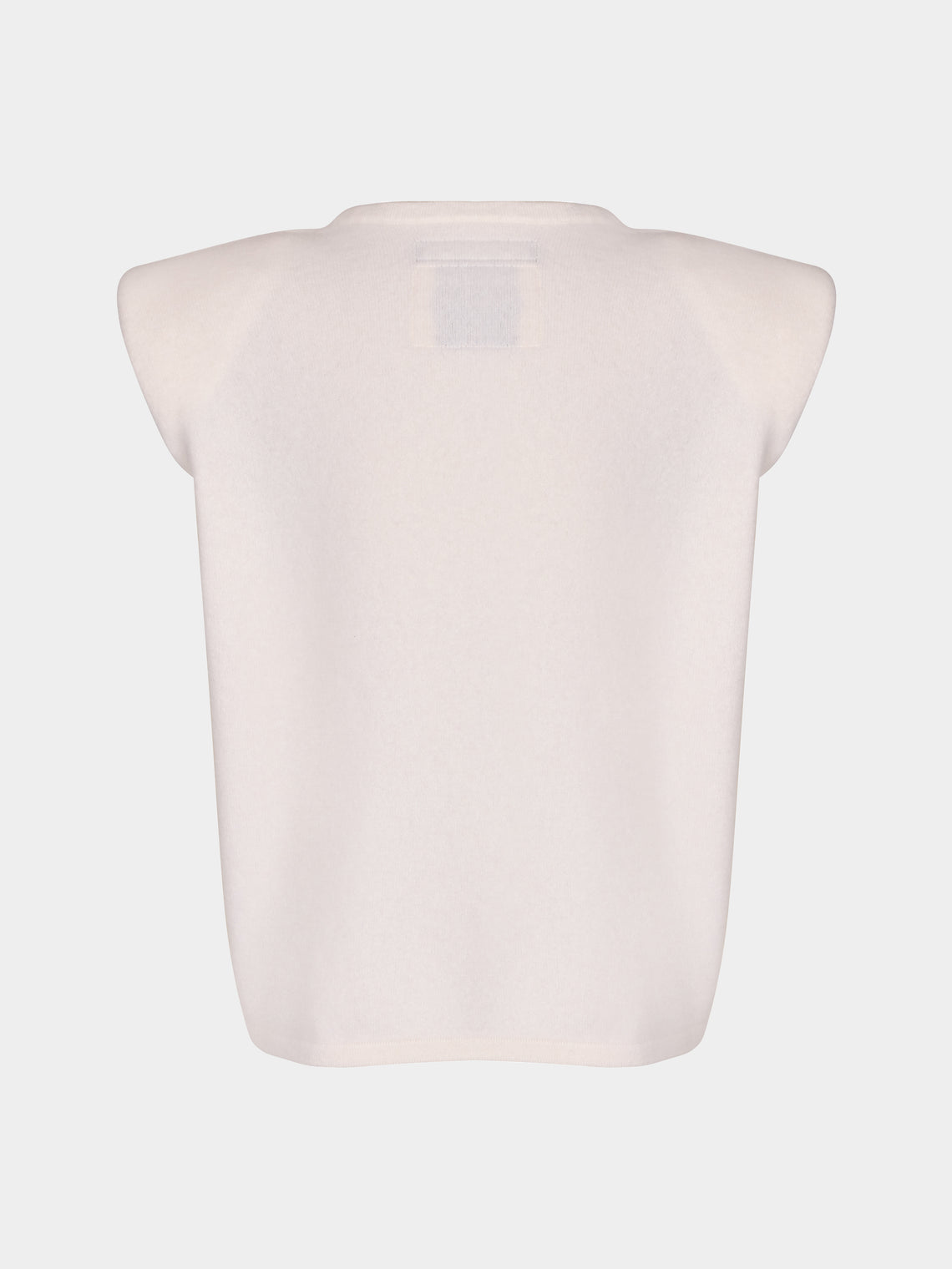 Frenckenberger - SL Mini Shoulder Cashmere Sleeveless Top | Size: S -  - ABASK