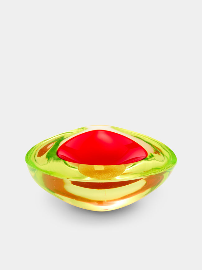 Antique and Vintage - Mid-Century Flavio Poli Murano Glass Ashtray -  - ABASK - 