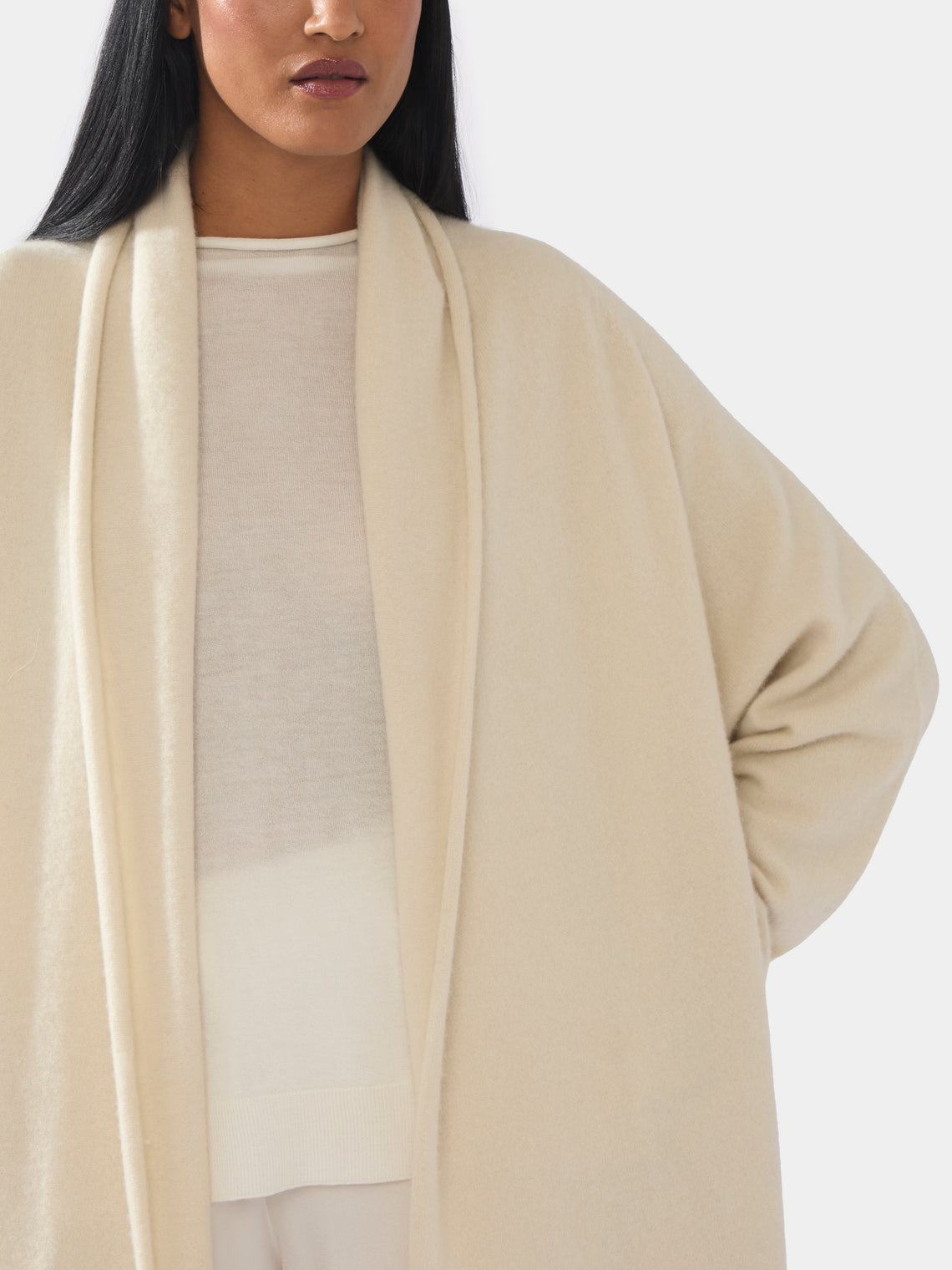 Cashmere Balloon Coat