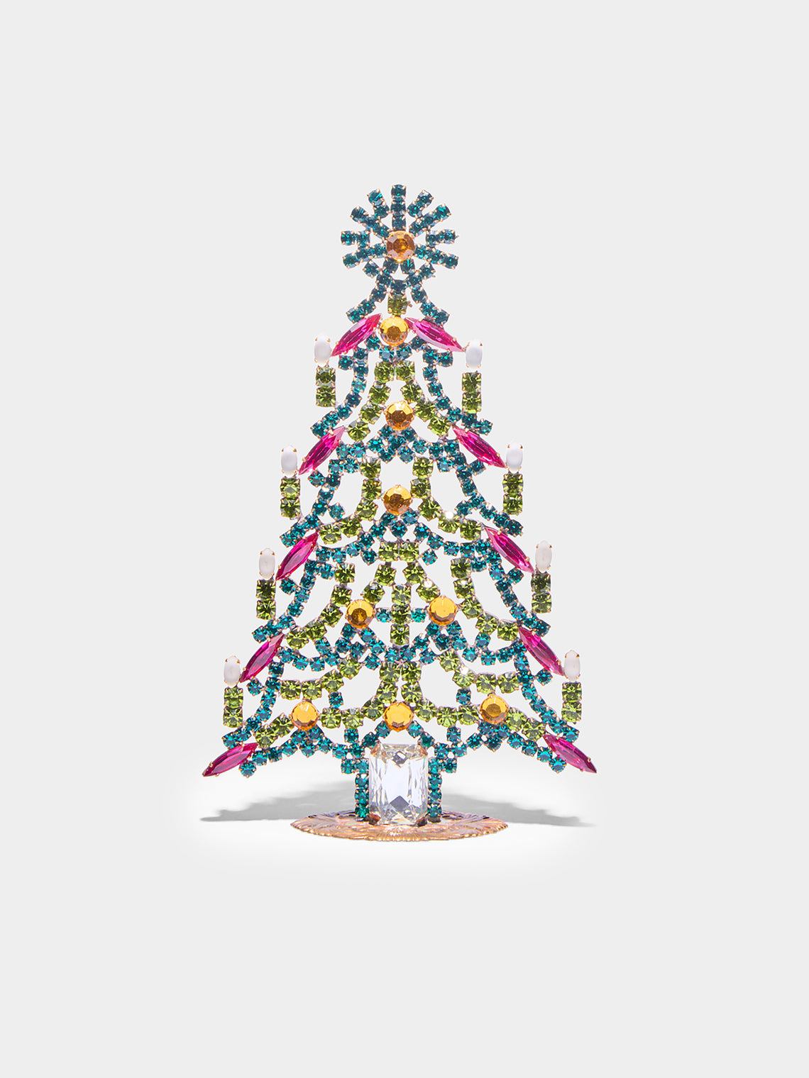 Antique and Vintage - 1930s Czech Jewelled Small Christmas Tree -  - ABASK - 