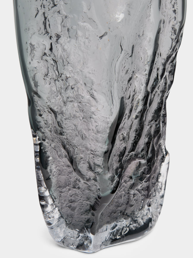 David Valner - Bark Hand-Blown Glass Large Vase -  - ABASK