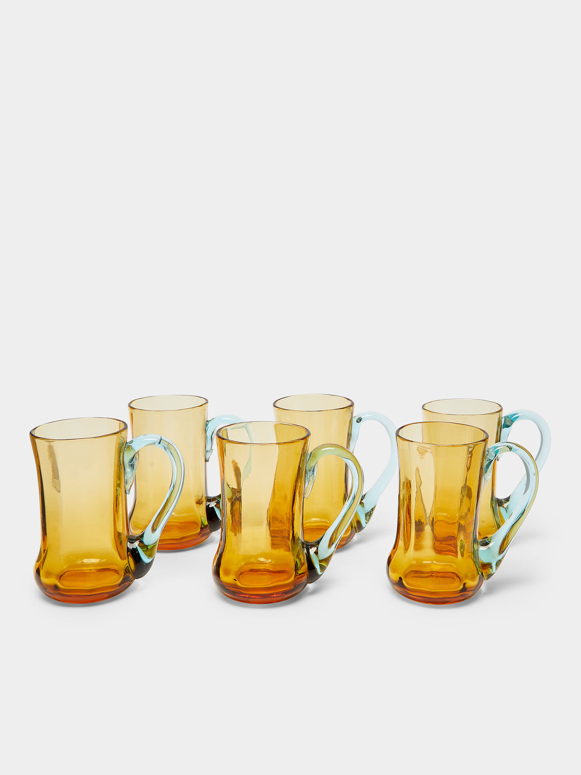 Antique and Vintage - 1970s Lemonade Glasses (Set of 6) -  - ABASK