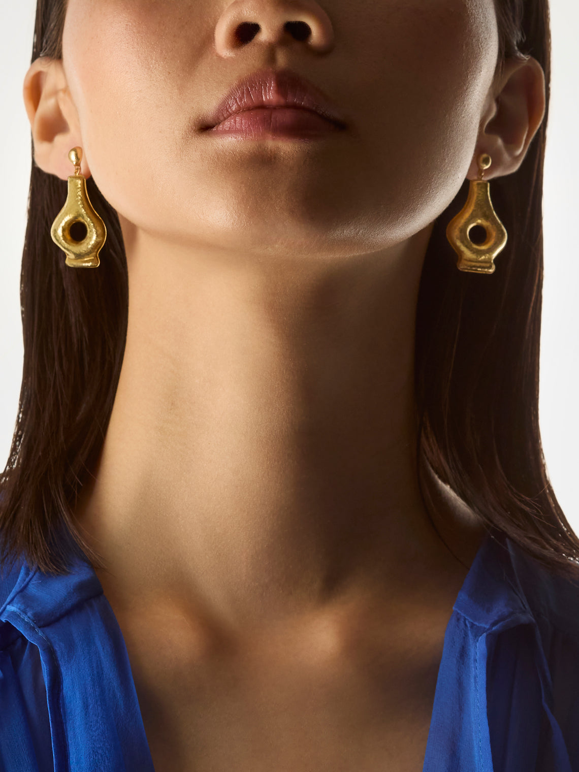 Mahnaz - 1970 LALAoUNIS Cycladic 18-Karat Gold Earrings -  - ABASK