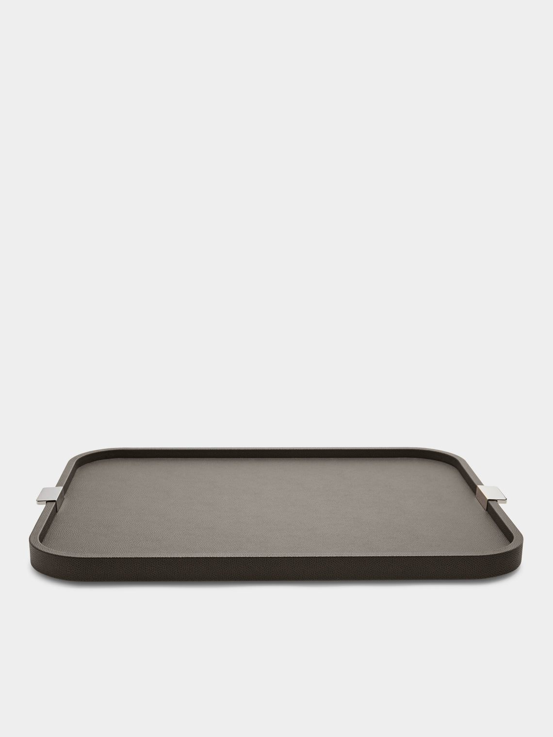 Giobagnara - Puccini Leather Rectangular Tray -  - ABASK