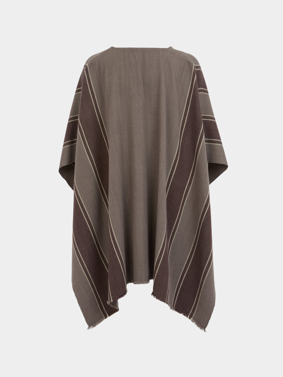 Denis Colomb - Cashmere Asymmetric Poncho | One Size -  - ABASK