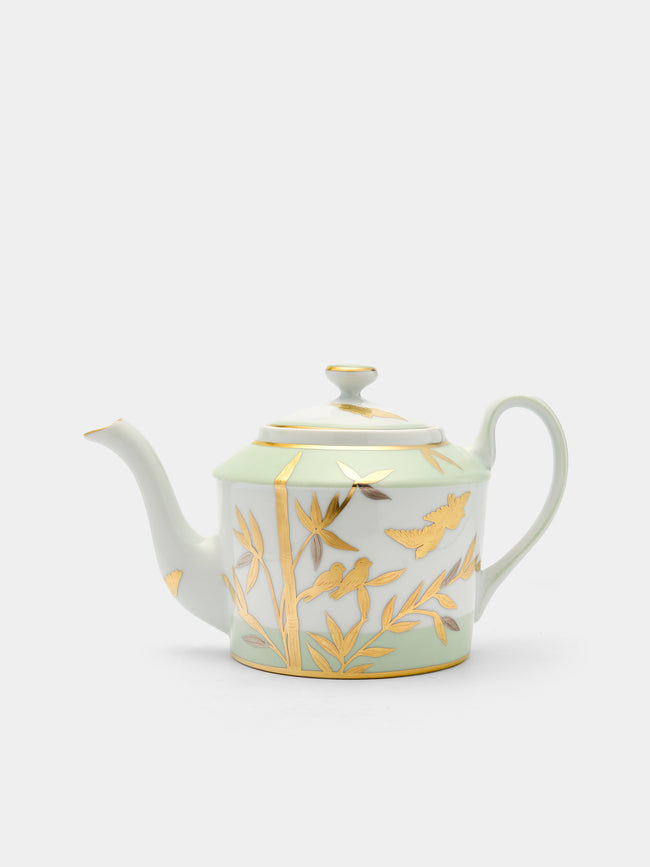 Pinto Paris - Envol Hand-Painted Porcelain Teapot -  - ABASK - 