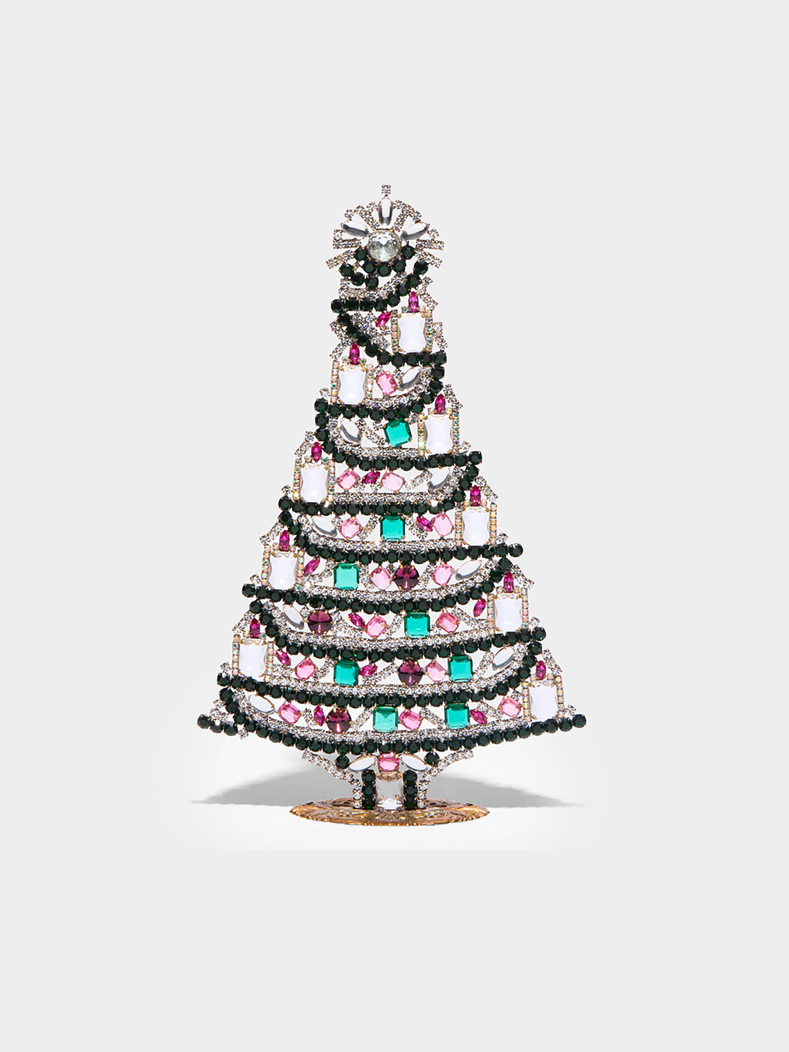 Antique and Vintage - 1930s Czech Jewelled Large Christmas Tree -  - ABASK - 