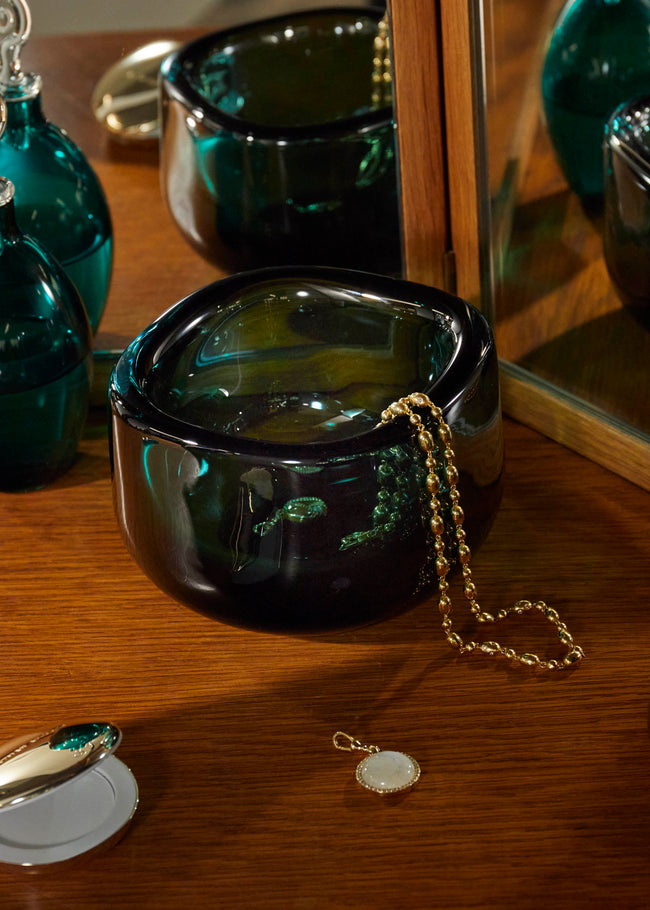 Yali Glass - Sommerso Hand-Blown Murano Glass Bowl -  - ABASK