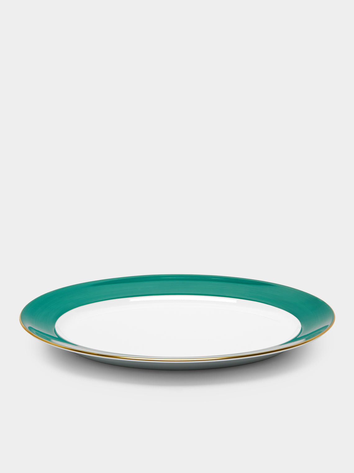 Robert Haviland & C. Parlon - Coco Hand-Painted Porcelain Large Oval Serving Platter -  - ABASK