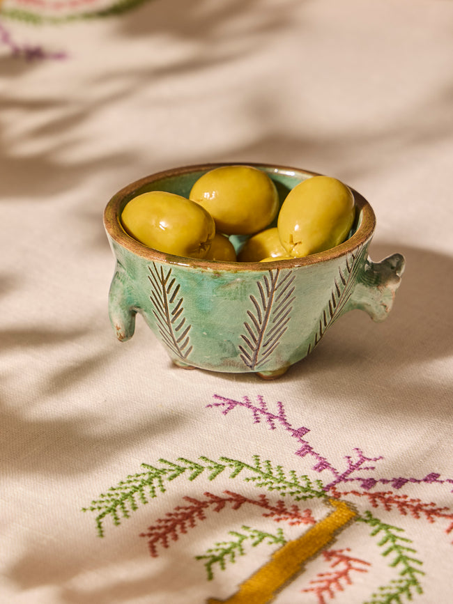 Anut Cairo - Fields Hand-Painted Ceramic Bowls (Set of 4) -  - ABASK