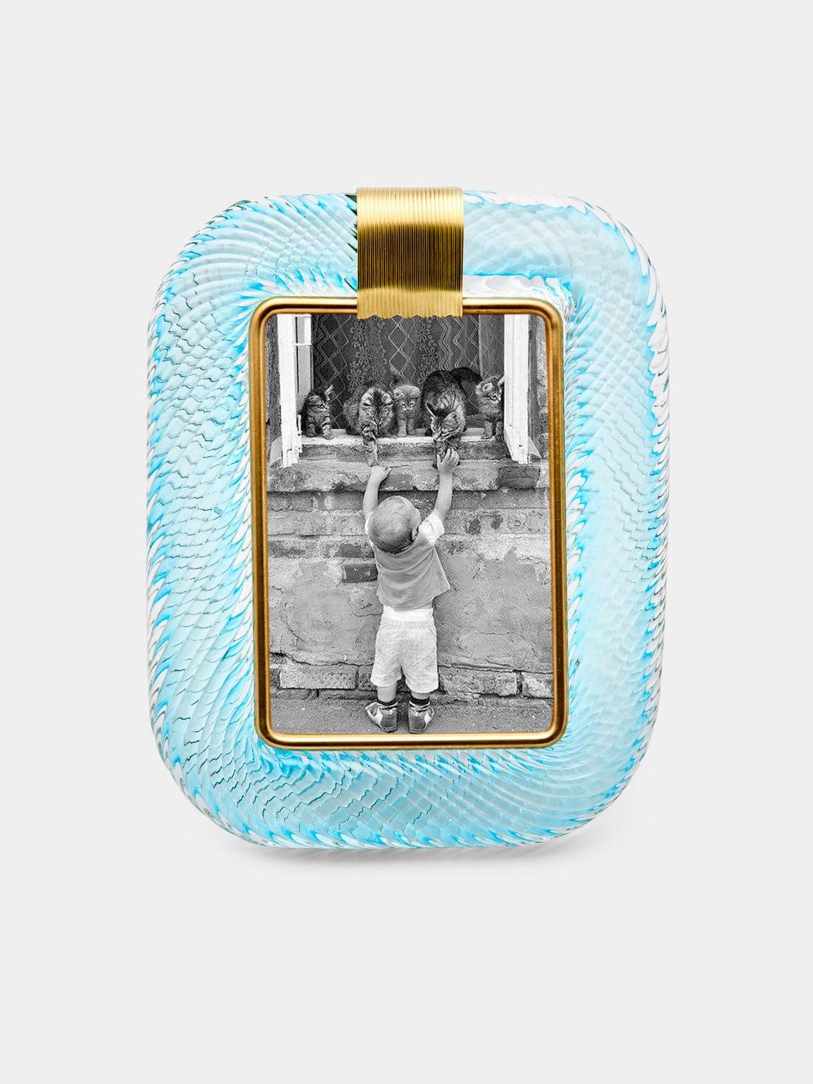 Antique and Vintage - 1960s Murano Glass Photo Frame -  - ABASK