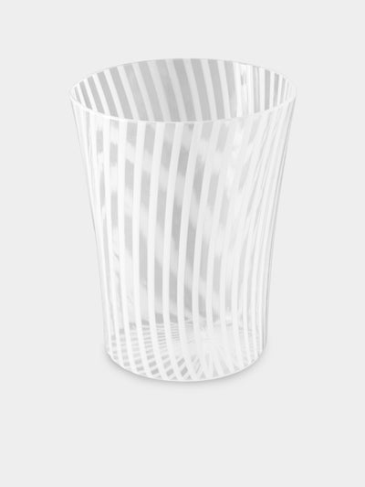 NasonMoretti - Canova Hand-Blown Murano Glass Tumbler - White - ABASK - 