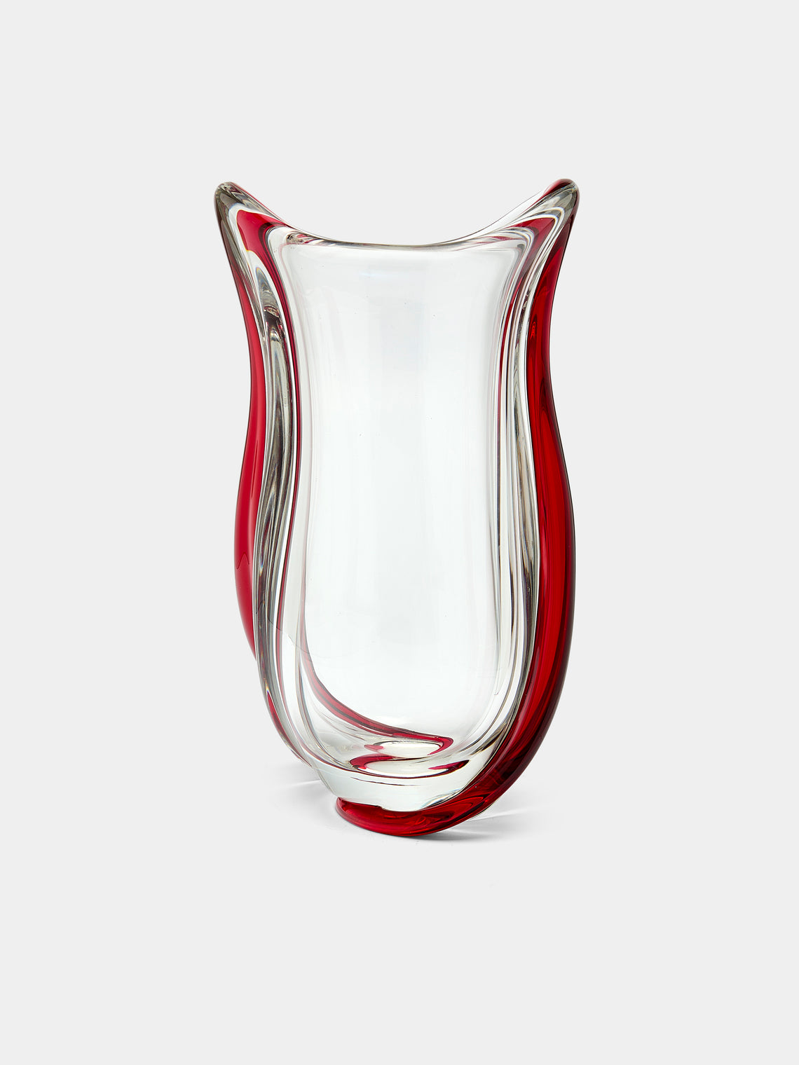 Antique and Vintage - 1950s Saint Louis Crystal Vase -  - ABASK - 