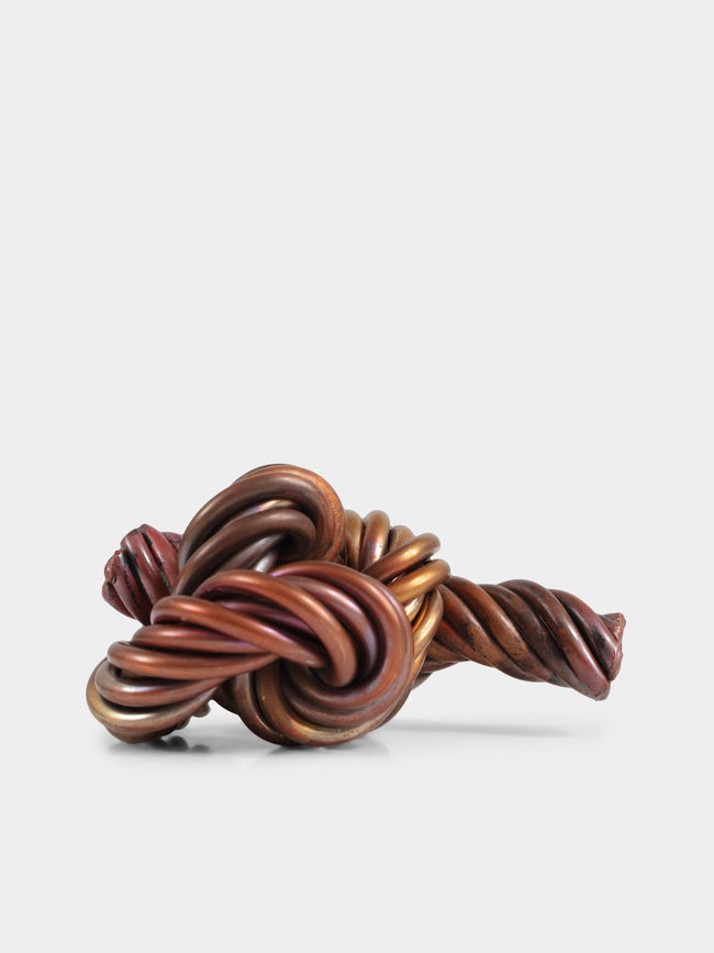 Johnny Swing - Hand-Cast Copper Wire Knot -  - ABASK - 