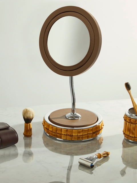 Lorenzi Milano - Bamboo Vanity Mirror -  - ABASK