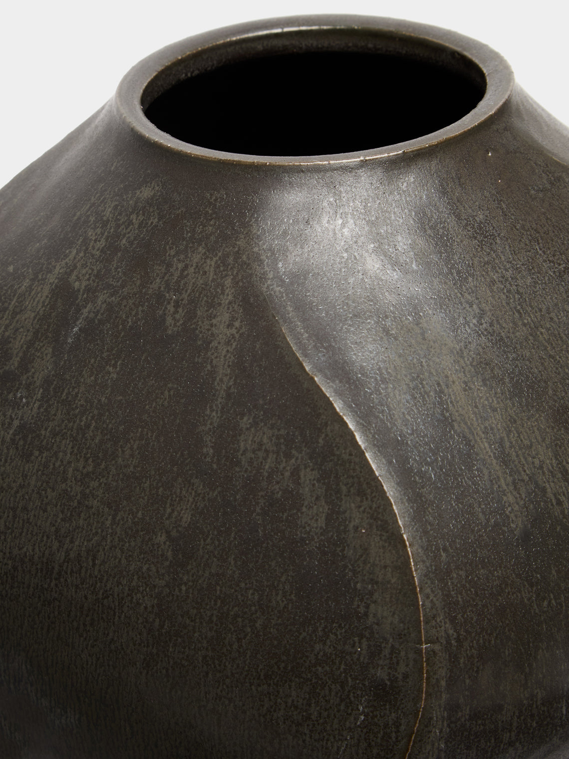 Lee Song-am - Black Clay Vase -  - ABASK