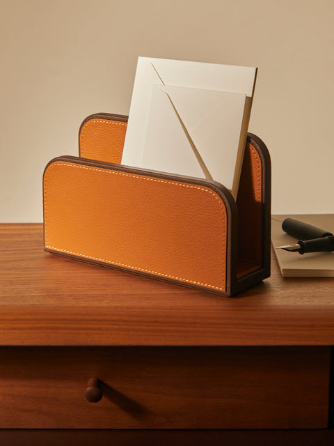 Giobagnara x Poltrona Frau - Leather Envelope Holder -  - ABASK